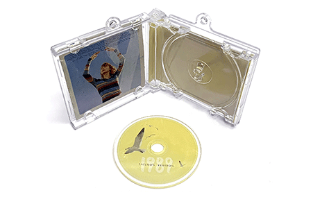 迷你CD唱片标簽：NFC音樂牆的新篇章